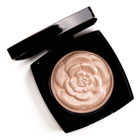 chanel camellia highlighter|Chanel highlighter powder.